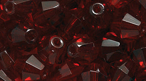 86FC246-LR: CZ Faceted Diamond Trans Garnet 6mm Loose - 150PC