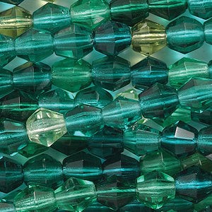 84FC9998: CZ FC Diamond Green Mix 5mm 600PC