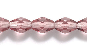 34FC298-LTR: CZ Faceted Oval Trans MED DK Amethyst 5x7mm-50PC