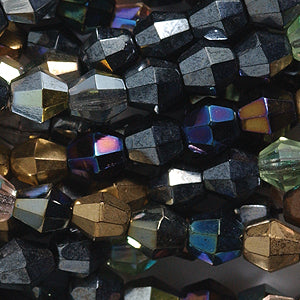 84FC9599: CZ FC Diamond AB Mix 5mm 600PC