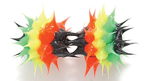 6MS526: Rubber Round Rasta 6mm - 5PPK