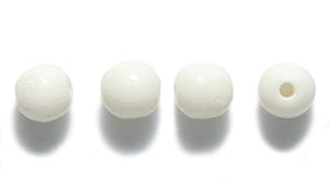 4BN114-HQ: Bone Smooth Round 4mm Average High Quality 150 Pieces