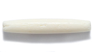 24IP114-TE: India Bone Hare Pipe 1 Inch Thin Economy 30 Pieces