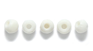 3BN114: Bone Smooth Round 3mm AVG - 300 Pieces