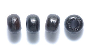 5HR109: Horn Round Black 4.5-5.5mm Average 200 Pieces