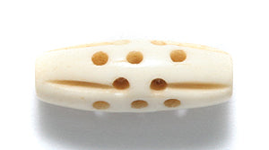 BN275: Bone Carved Oval Antique 9x18mm 25 Pieces