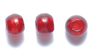 6HR247: Horn Round/donut Red Amber 6-7mm 150 Pieces