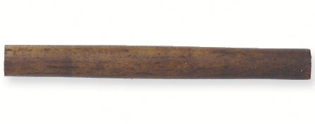 63BN158: Thin Bone Tube 1.5 Inch Dark Brown/black 10 Pieces