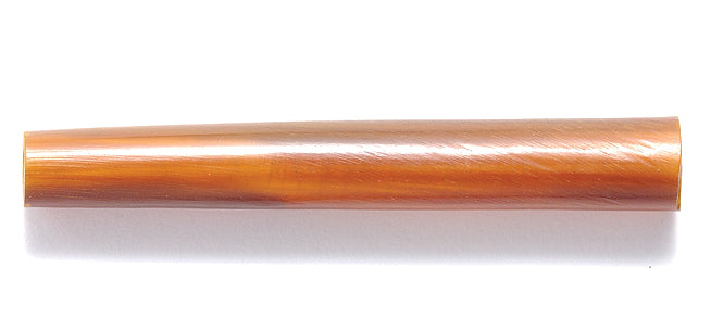 48HR255-T: Horn Tube Amber 2 Inch 20 Pieces