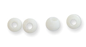 4BN114: Bone Smooth Round 4mm Average 250 Pieces
