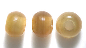 8HR250: Horn Round Natural 8mm Average 25 Pieces