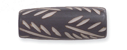 64BN109-CK: India Bone Tube Branch Design 1 Inch 15 Pieces