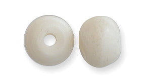 8BN114: Bone Smooth Round 8mm Average 75 Pieces