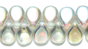 57DP581-CR: CZ Pips Cry Pale Green Ab 5X7mm-50PC