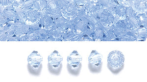 80CC272: Preciosa Crystal Dia Lt Sapphire 3mm-144PC