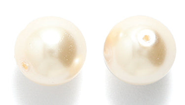 12CC613: Preciosa Nacre Pearl Round Cream 12mm