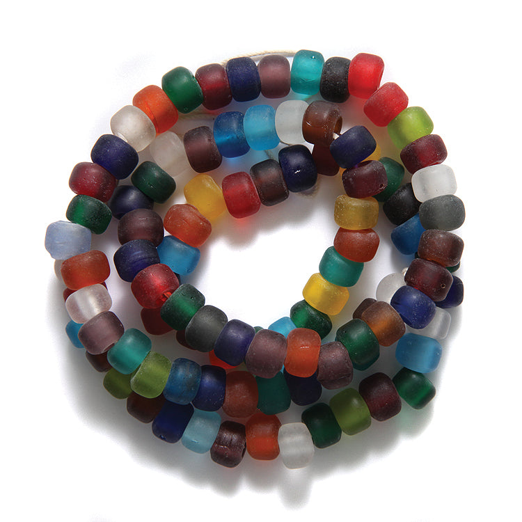 VE524-RM: Bead Mix Roller Crow Matte 9mm 24Inch St