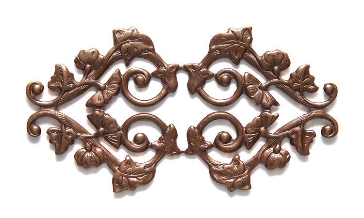 VJ3107: Vintaj Decor Vines Filigree 31x59mm