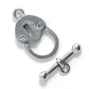 PW9219-S: Toggle Padlock Ant Pewter 18mm