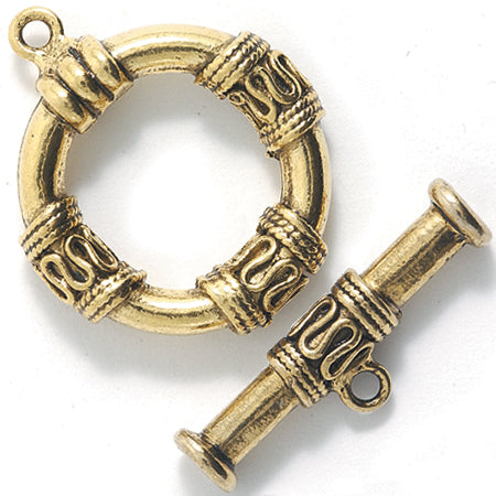 PW778-AG: Toggle Ant Gold 31mm