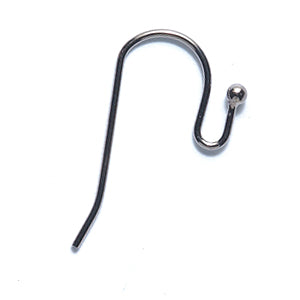 FI45-GM: Ear Wire Shepherds Ball GNMTL 21GA - 6PR