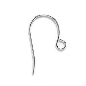 FI44-S: Ear Wire Shepherds Hook SPL 21GA - 6PR