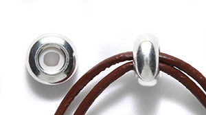 BR2001-S: Stopper Bead/clasp 4mm ID SPL - 2PPK