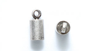 FI161-4AS: Cord End Loop 4x8mm 3mmID ANT SPL - 4PPK