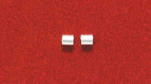 FI163-SS: Crimp Tube 2mm Sterling 1.4mm ID 200PC