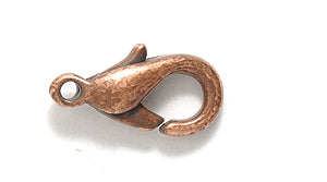 FI144-OC: Clasp LBSTR ANT CPPR 7x14mm 8PC