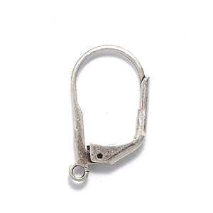 FI43-AS: Earring Lever Back ANT Silver - 6PR