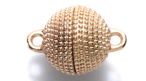FI146-3HG: Clasp Magnetic Round Texture 12mm SHG 1SE
