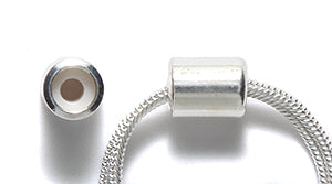 BR2000-S: Slider Clasp 2mmID 5.5x7 SPL - 2PPK