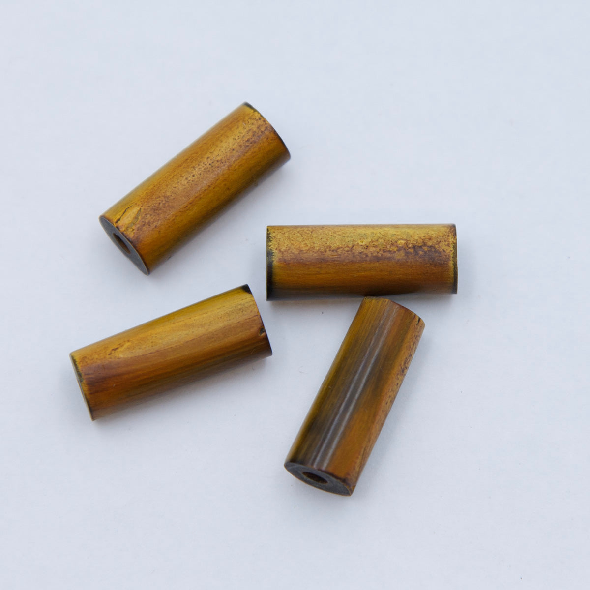 18HR153-T: Horn Tube Burnt Thin 3/4 Inch 50 Pieces