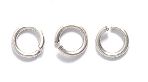 FI207-AS: Jump Ring Ant Sil 6mm 18 Gauge -48PPK/5GM