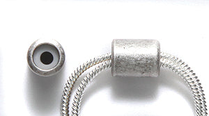 BR2000-AS: Slider Clasp 2mmID 5.5x7 ANT SPL - 2PPK