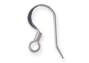 FI57-ST: Earwire French Style Small Bright SIL 72PR