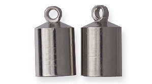 FI227-LS: Cone Cylinder W/Eye 6x9mm NCKL PLT