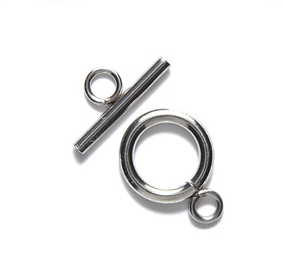 FI156-12SN: Clasp Toggle Stainless Steel 12mm 1SE