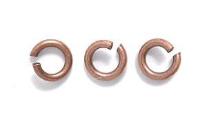 FI207-AC: Jump Ring ANT CPPR 6mm 18ga - 48PPK/5GM