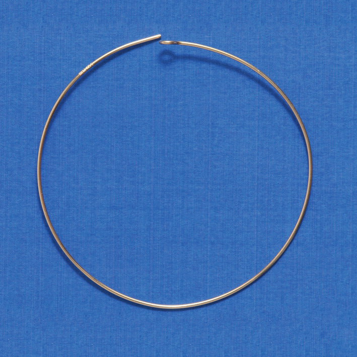 45FI56-1GF: Wire Hoop Earring GoldFill 21GA 45mm