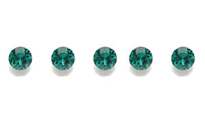 82RH287-24: Xirius Chaton Emerald Pp24 3.1mm-48PC