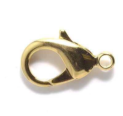 27FI644-G: Clasp Lobster Gold 27x17mm 1PC
