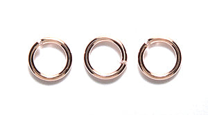6FI221-RG: Jump Ring 5.5 21ga Rose Gold PLT - 50PPK/3.4GM