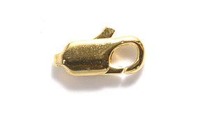 12FI143-G: Clasp Lobster Gold 12x5mm 3PC