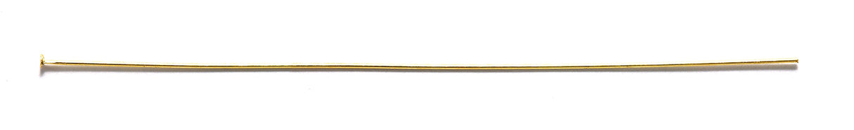 4FI62-G: Head Pin Gold 4IN 21GA 40PC/14GM