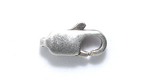 12FI143-AS: Clasp Lobster ANT Silver 12x5mm 12PC