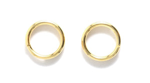 7FI211-G: Split Ring Gold 7mm 34PC/5GM