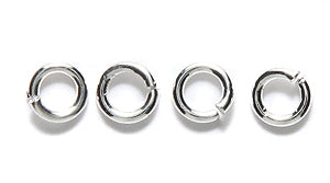 4FI206-S: Jump Ring Round Silver 5mm 18ga 55PPK/5GM