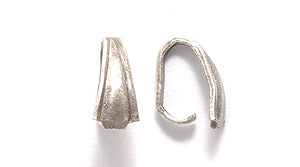 9FI380-AS: Pinch Bail 9mm ANT Silver 4PPK